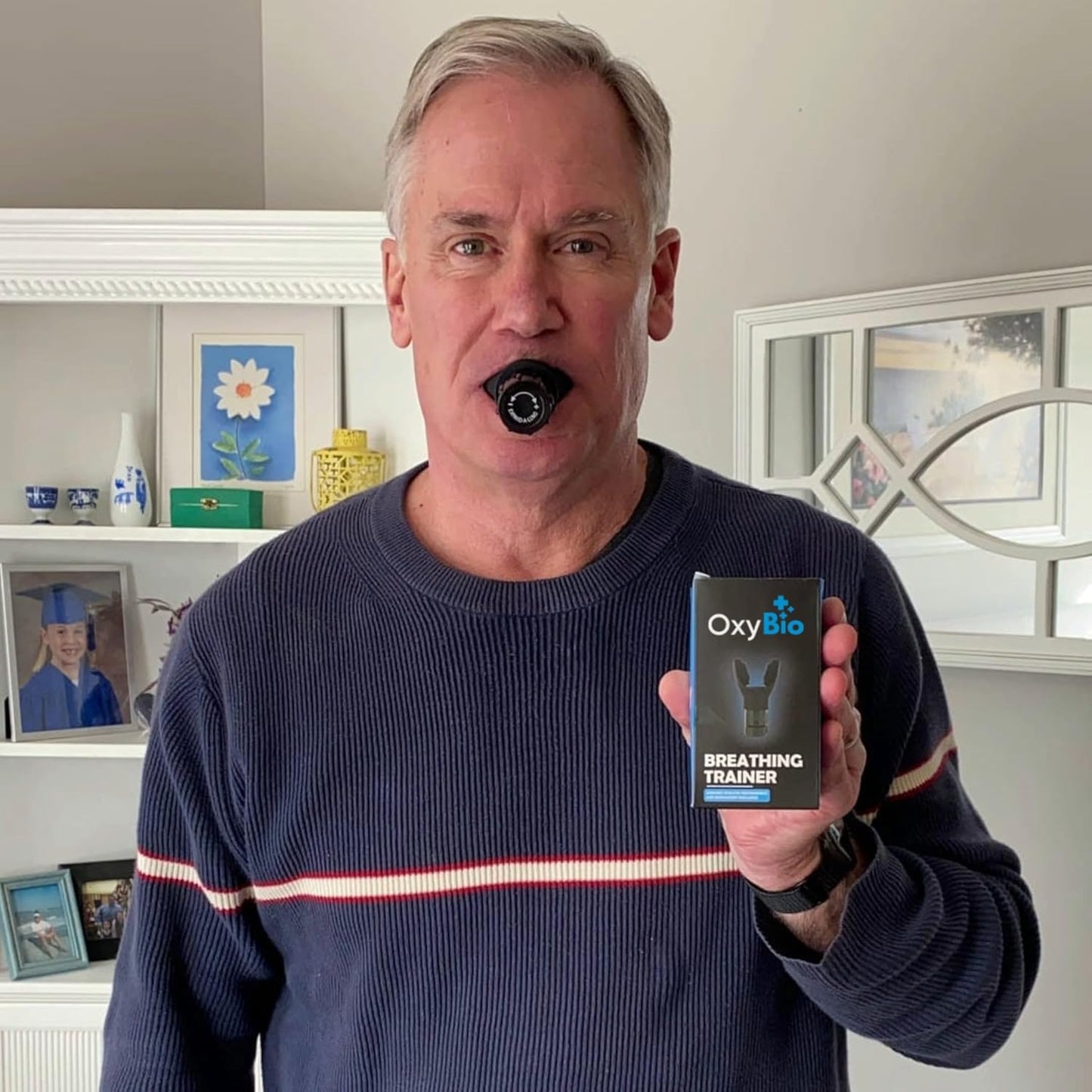 Respiratory Trainer - Silicone Breathe Easier Device