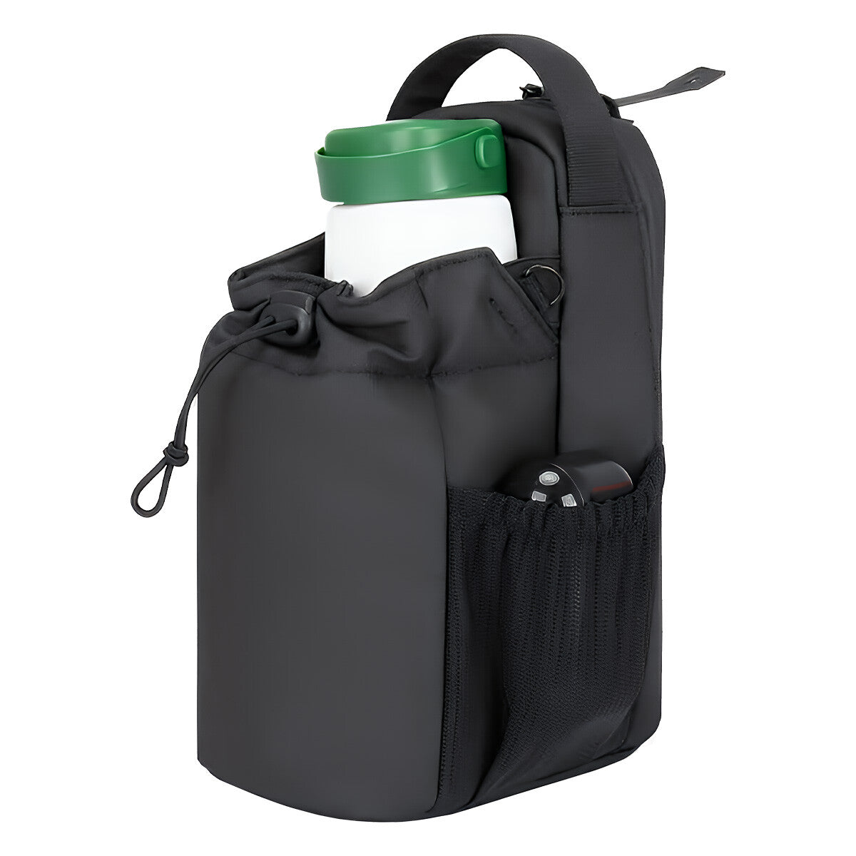 Magnetic Water Bottle Sling Bag Adjustable Crossbody Sports Bag Gym Bottle Bag