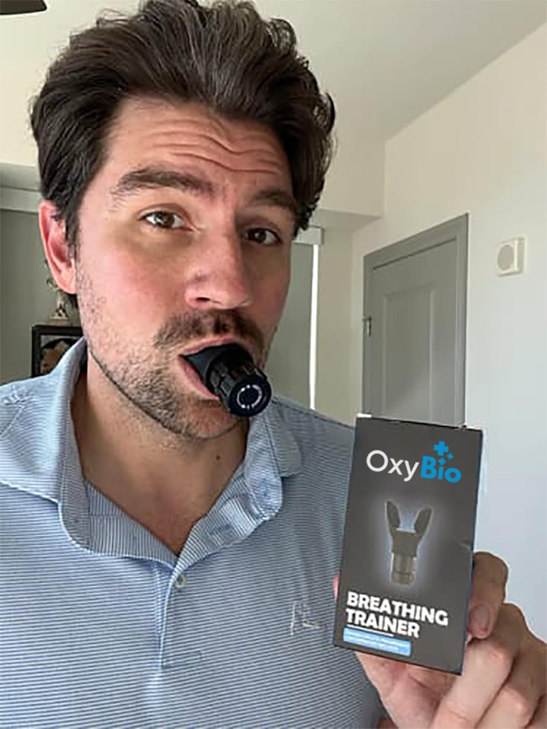 Respiratory Trainer - Silicone Breathe Easier Device