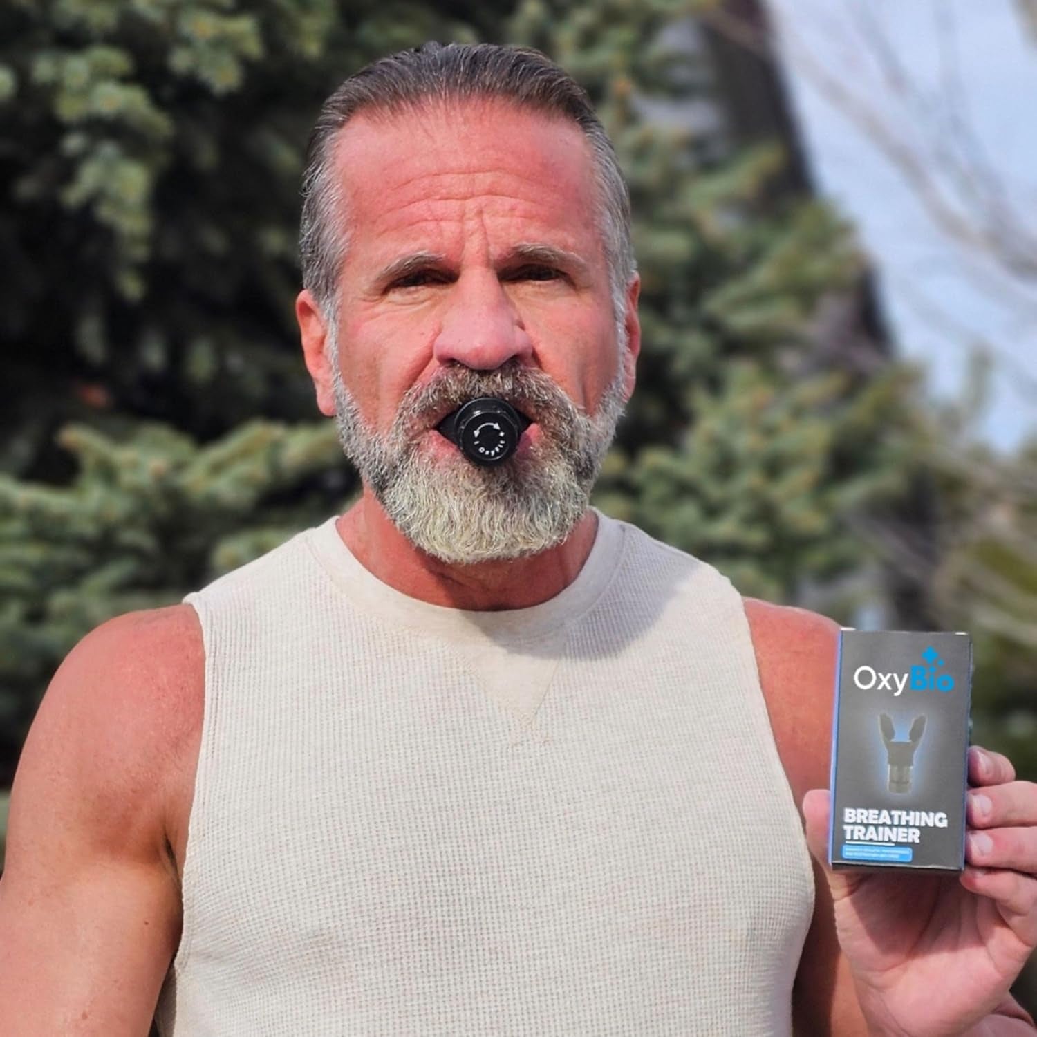 Respiratory Trainer - Silicone Breathe Easier Device