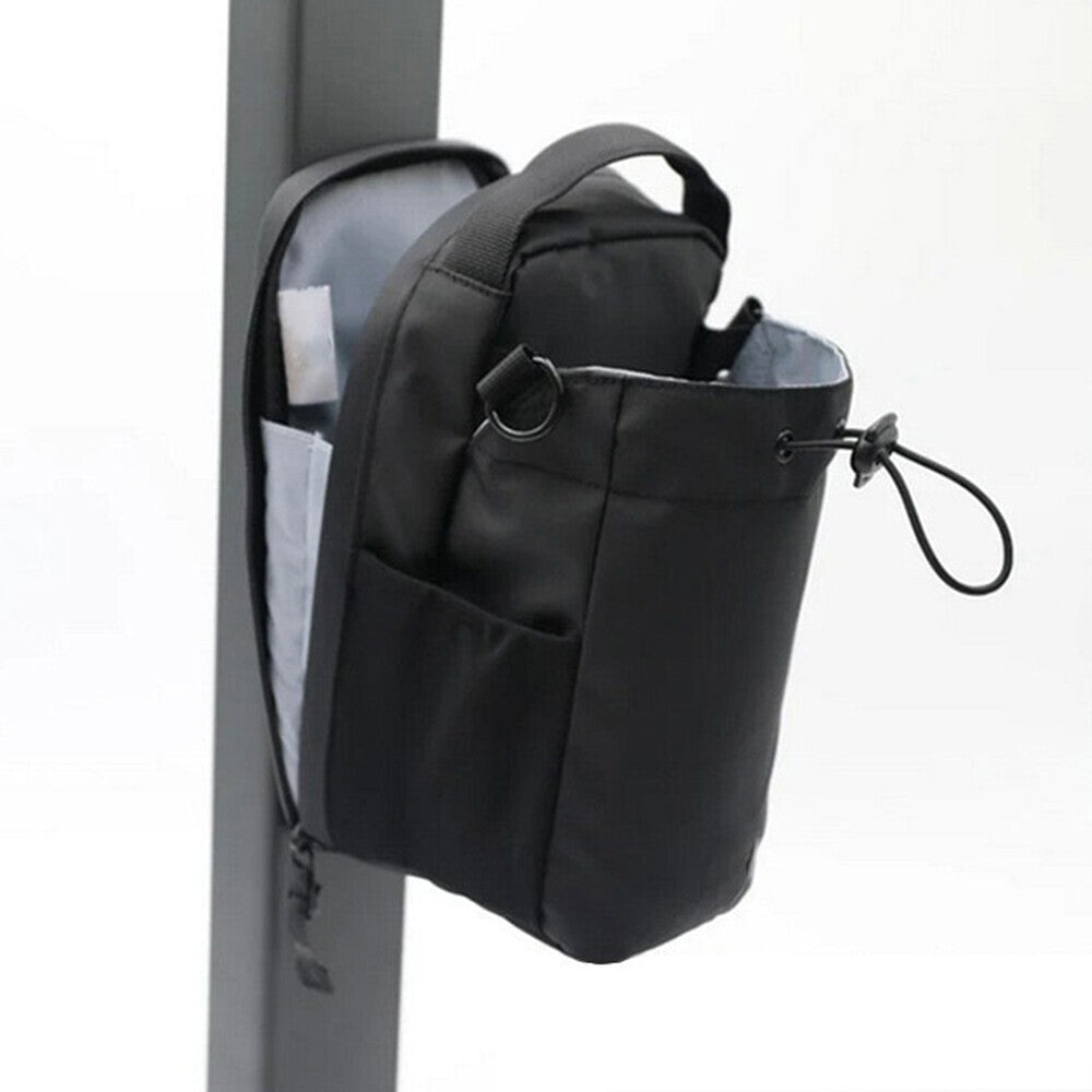 Magnetic Water Bottle Sling Bag Adjustable Crossbody Sports Bag Gym Bottle Bag