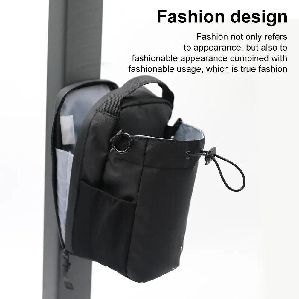 Magnetic Water Bottle Sling Bag Adjustable Crossbody Sports Bag Gym Bottle Bag